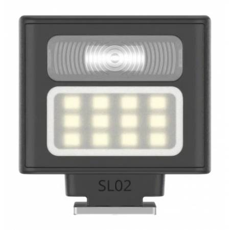 Ulanzi SL02 - uniwersalna, mała lampa błyskowa, dodatkowy panel LED